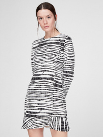 Туника Sassofono модель A191-SF-359171, Чорний-1 Фото