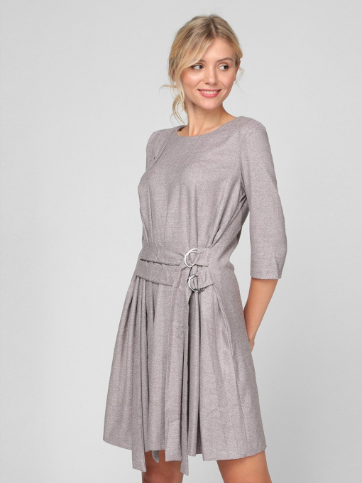 Сукні Sassofono модель A201-SC-1543, Пудра Фото