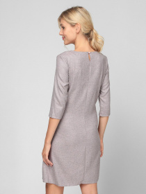 Сукні Sassofono модель A201-SC-1543, Пудра Сукні Sassofono модель A201-SC-1543, Пудра Фото