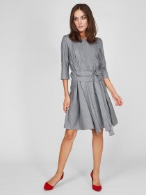 Сукня міді Sassofono модель SAS358 Фото