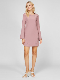 Платье мини Sassofono модель A191-SF-151171-1, ЛАВАНДОВИЙ Фото