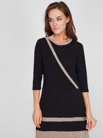 Платья Sassofono модель A201-SC-1570, Чорний Фото