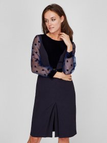 Платья Sassofono модель A201-SC-1611, Синій Фото