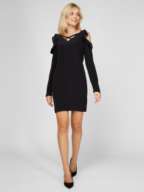 Сукня міні Sassofono модель A191-SF-152171, ЧОРНИЙ Фото