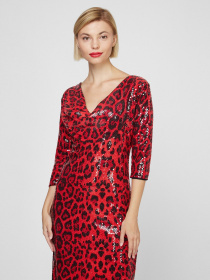 Платья Sassofono модель A201-SC-1622, Червоний Фото