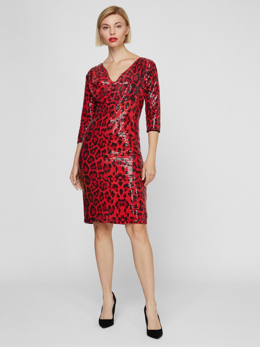 Сукні Sassofono модель A201-SC-1622, Червоний Фото