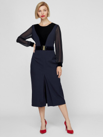 Платья Sassofono модель A201-SC-1645, Синій Фото