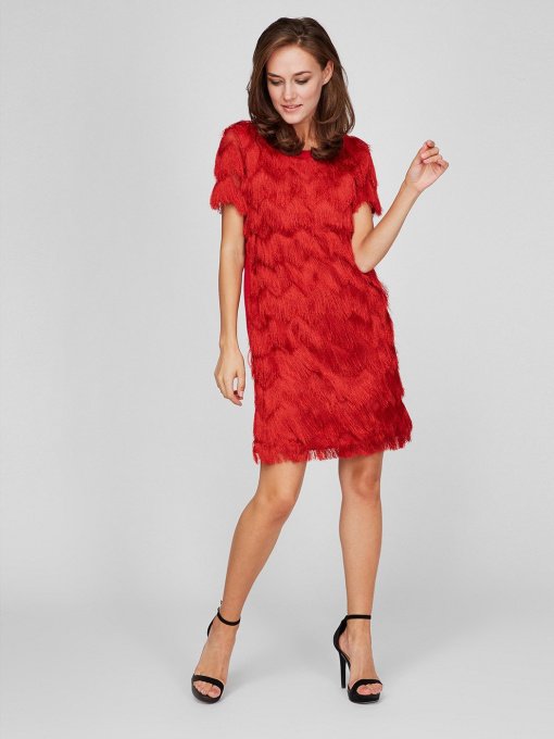 Платья Sassofono модель A201-SC-1649, Червоний Фото