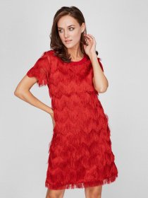 Платья Sassofono модель A201-SC-1649, Червоний Фото