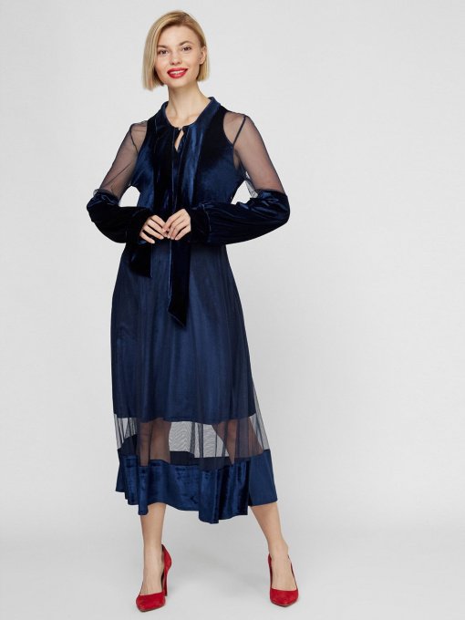 Сукні Sassofono модель A201-SC-17059, Електрик Фото