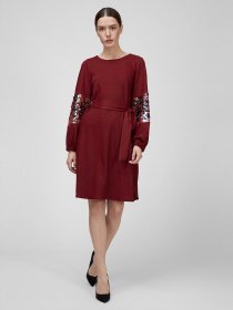 Сукні Sassofono модель A201-SC-17066, Бордовий Фото