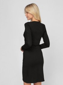 Платья Sassofono модель A201-SC-17074, Чорний Фото