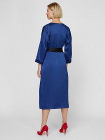 Платья Sassofono модель A201-SC-17084, Електрик Платья Sassofono модель A201-SC-17084, Електрик Фото