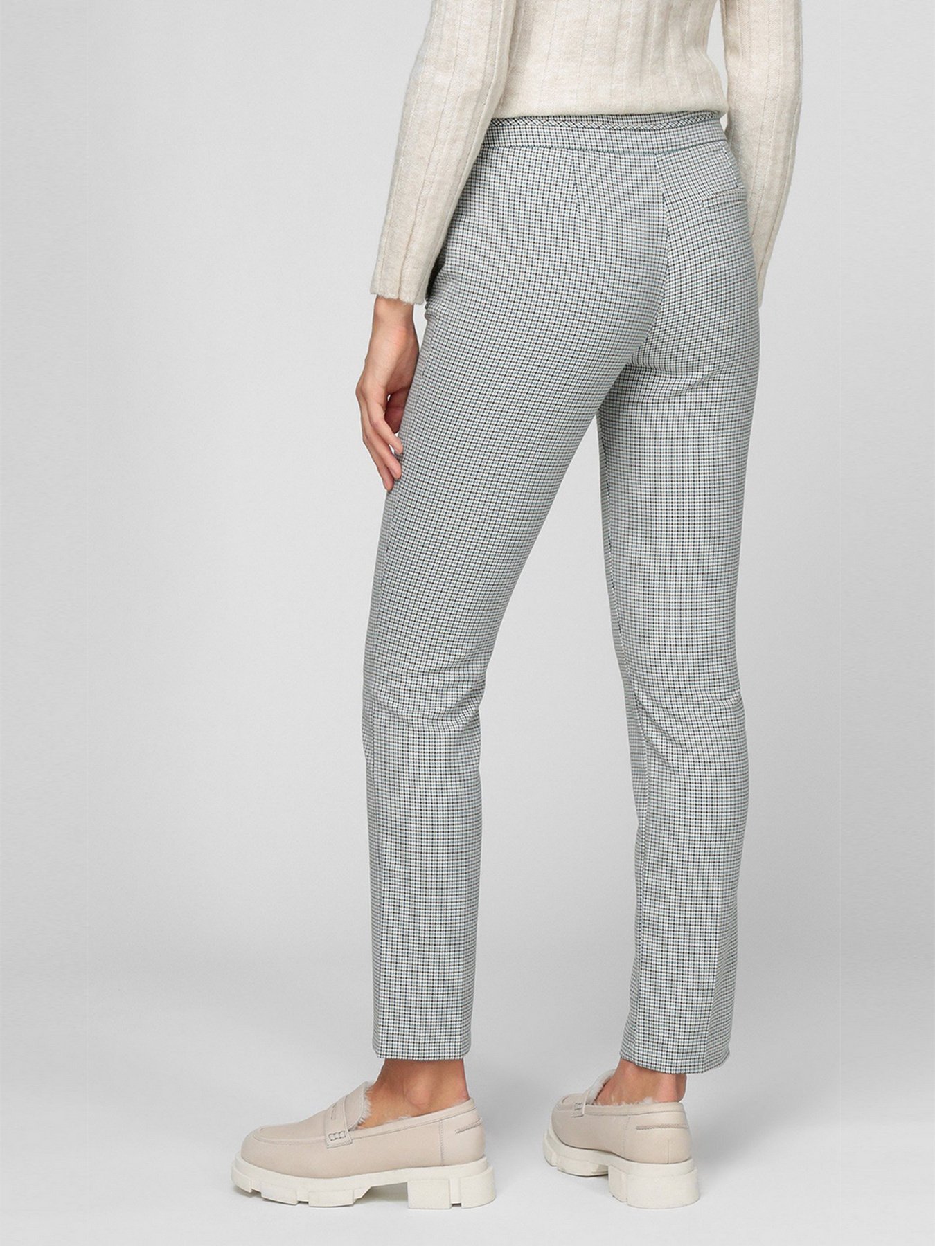 Штани повсякденні Sassofono модель A201-CL-200014, БІРЮЗОВИЙ Фото