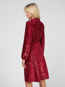 Платья Sassofono модель A201-SC-17094, Червоний Фото