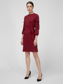 Платья Sassofono модель A201-SC-17104, Бордовий Фото