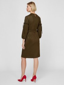 Платья Sassofono модель A201-SC-17104, Хакі Фото