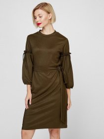 Платья Sassofono модель A201-SC-17104, Хакі Фото