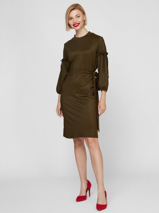 Сукні Sassofono модель A201-SC-17104, Хакі Фото