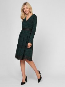 Платья Sassofono модель A201-SC-18068, Зелений Фото