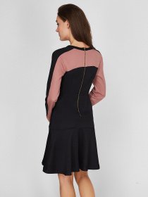 Платья Sassofono модель A201-SC-1814, Чорний Платья Sassofono модель A201-SC-1814, Чорний Фото