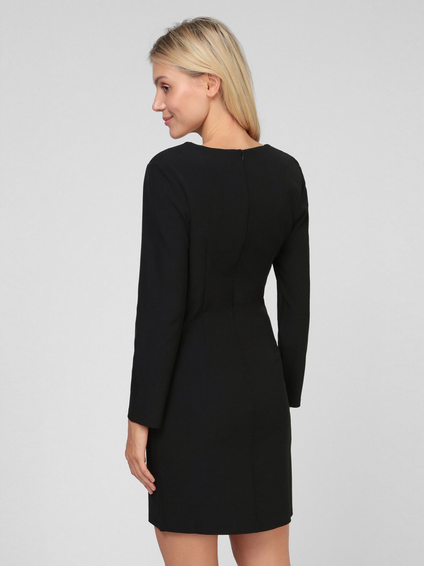 Сукня міні Sassofono модель A201-SC-1828, Чорний Фото