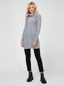 Туника Sassofono модель A201-SC-26505, Сірий Фото