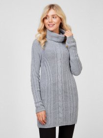 Туника Sassofono модель A201-SC-26505, Сірий Фото