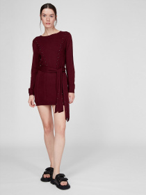 Туника Sassofono модель A201-SC-28213, Бордовий Фото