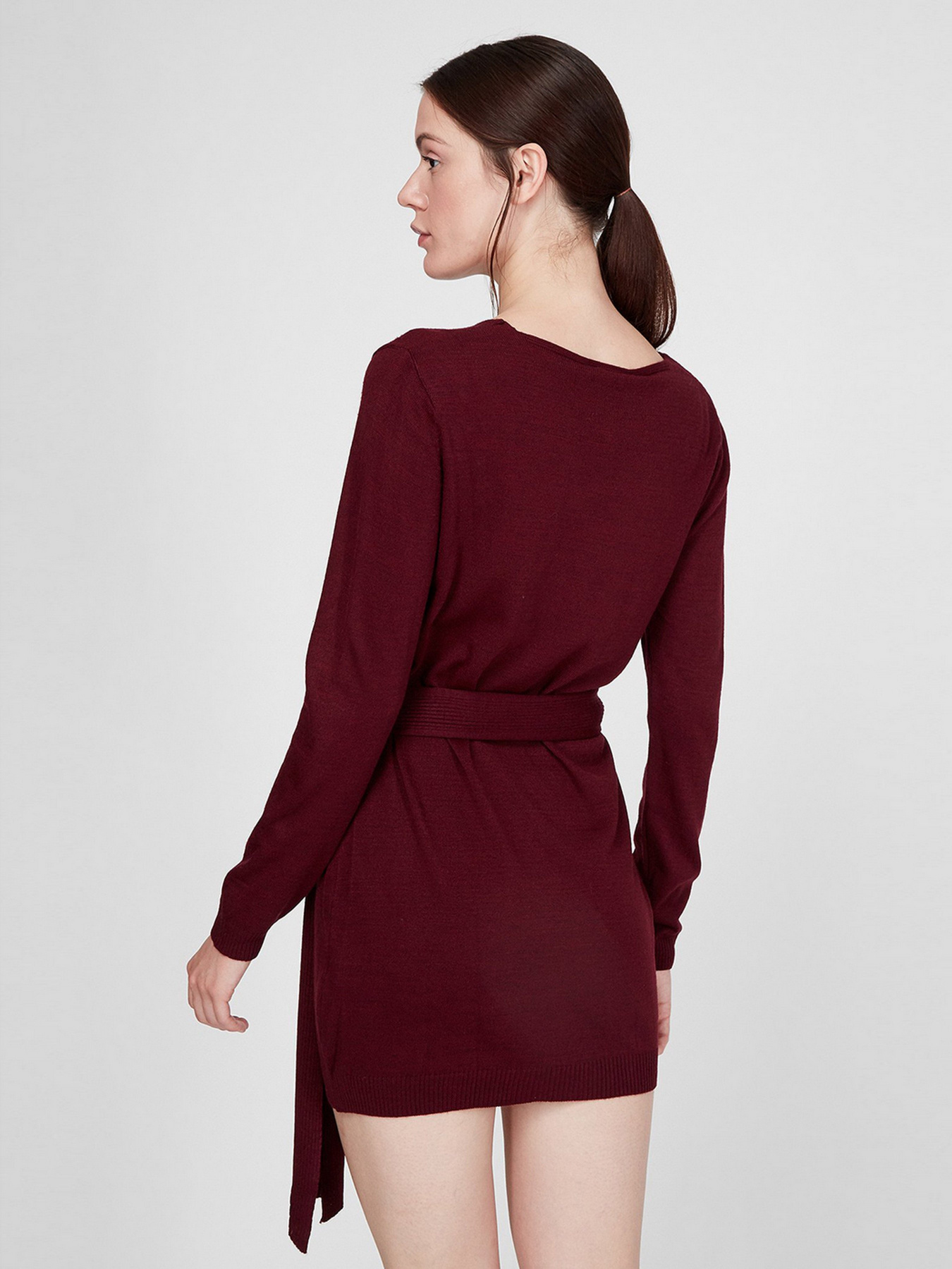 Туника Sassofono модель A201-SC-28213, Бордовий Фото