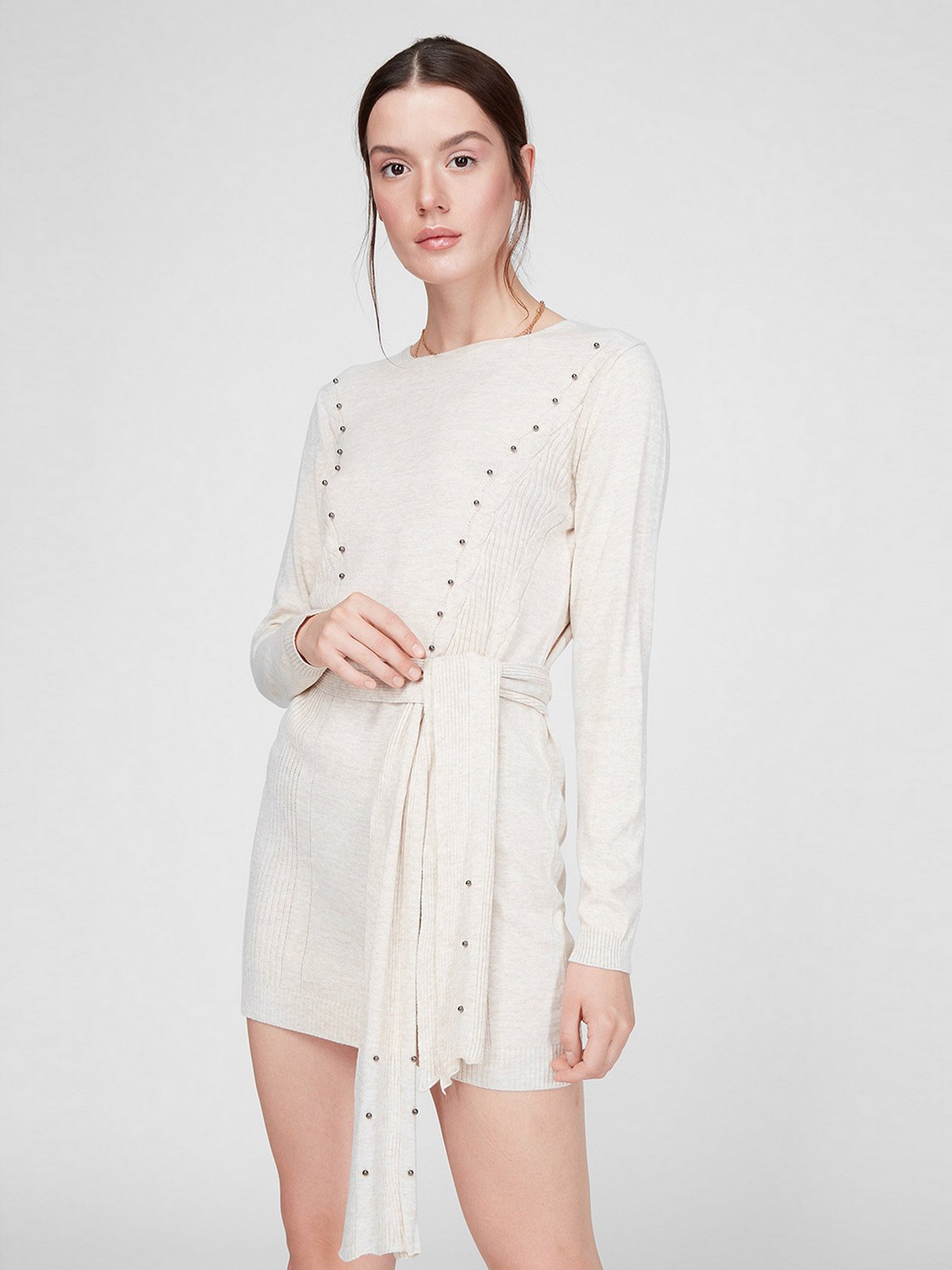 Туника Sassofono модель A201-SC-28213, Норковий Фото