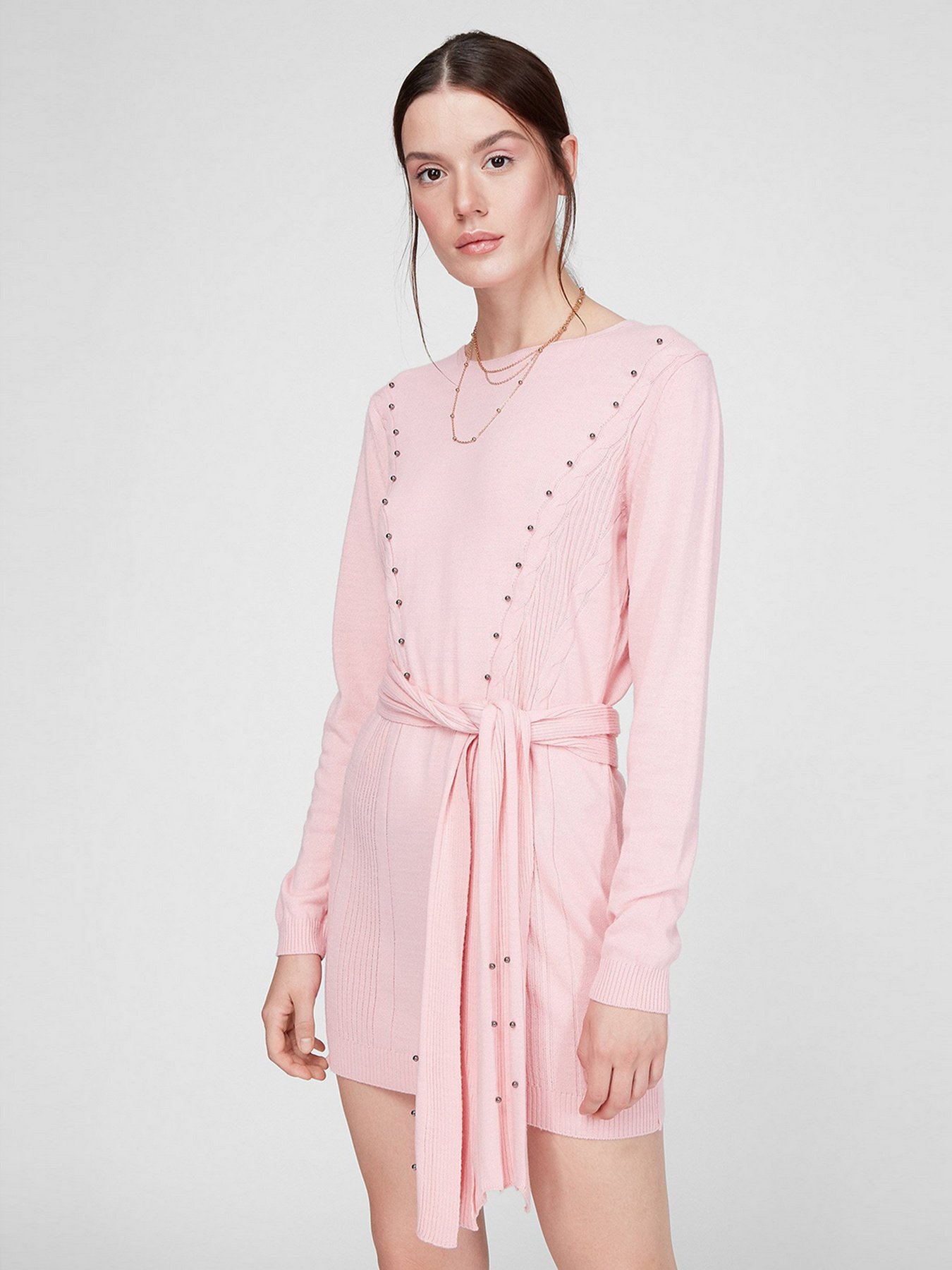 Туника Sassofono модель A201-SC-28213, Пудра Фото