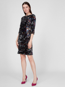 Платья Sassofono модель A201-SC-2900, Чорний Фото