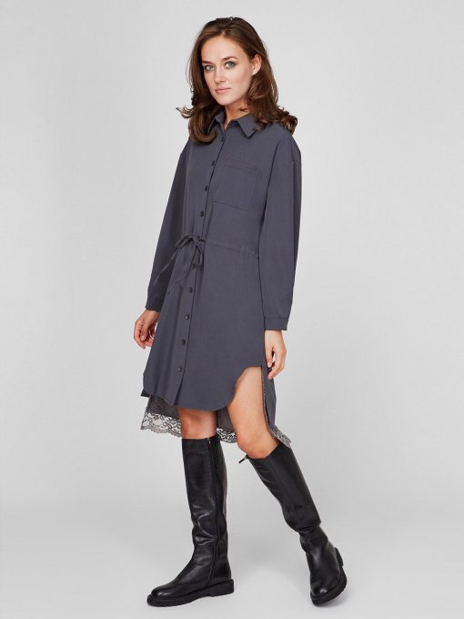 Сукні Sassofono модель A201-SC-4164, Сірий Фото