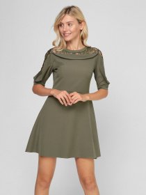 Сукні Sassofono модель A201-SC-4245, Хакі Фото