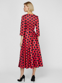 Платья Sassofono модель A201-SC-5295, Червоний Фото
