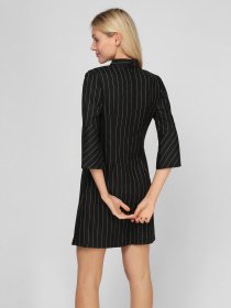 Платье мини Sassofono модель A201-SC-6302, Чорний Фото