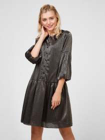 Платья Sassofono модель A201-SC-6309, Антрацит Фото