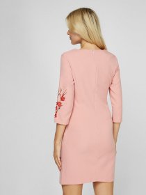 Сукні Sassofono модель A201-SC-811521, Пудра Фото