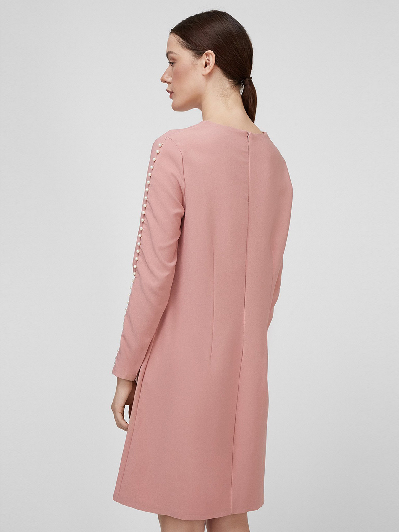 Сукні Sassofono модель A201-SC-8298, Рожевий Фото