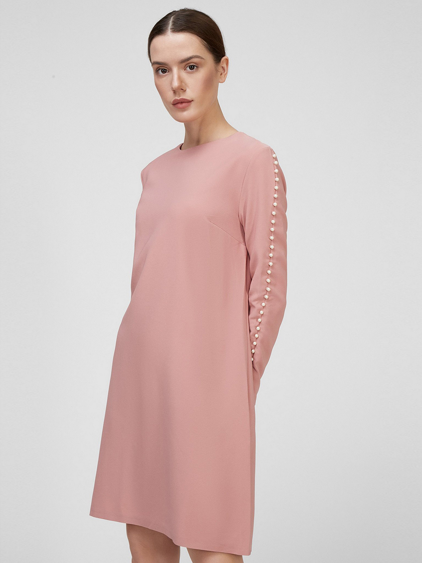 Сукні Sassofono модель A201-SC-8298, Рожевий Фото