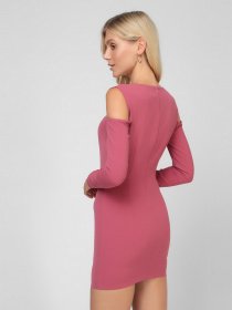 Сукня міні Sassofono модель A191-SF-392171, ТЕМНО ПУДРОВИЙ Сукня міні Sassofono модель A191-SF-392171, ТЕМНО ПУДРОВИЙ Фото