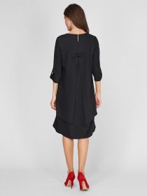 Платья Sassofono модель A201-SC-8365, Чорний Фото