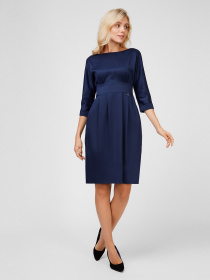 Платье мини Sassofono модель A201-SC-8420, Синій Фото
