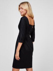 Платья Sassofono модель A201-SC-8420, Чорний Фото