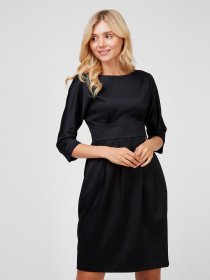 Платья Sassofono модель A201-SC-8420, Чорний Фото