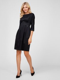 Платья Sassofono модель A201-SC-8420, Чорний Фото