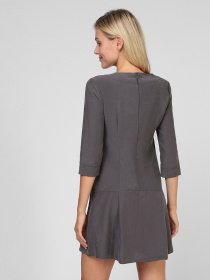 Платья Sassofono модель A201-SC-9187, Антрацит Платья Sassofono модель A201-SC-9187, Антрацит Фото