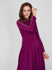 Платья Sassofono модель A201-SC-9210, Фіолетовий Фото