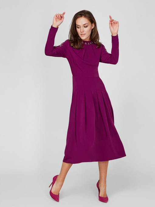 Платья Sassofono модель A201-SC-9210, Фіолетовий Фото